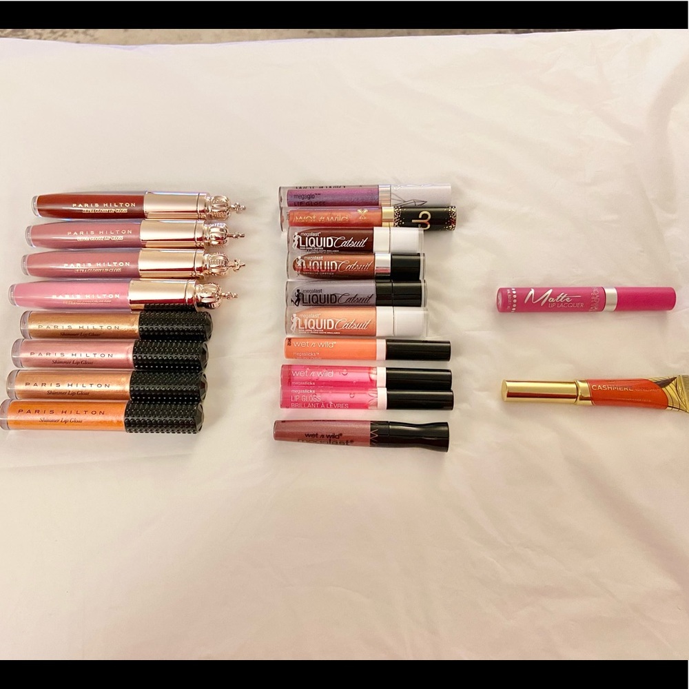 New Lip Lot Paris Hilton Wet N Wild BH Cosmetics Broadway Colors